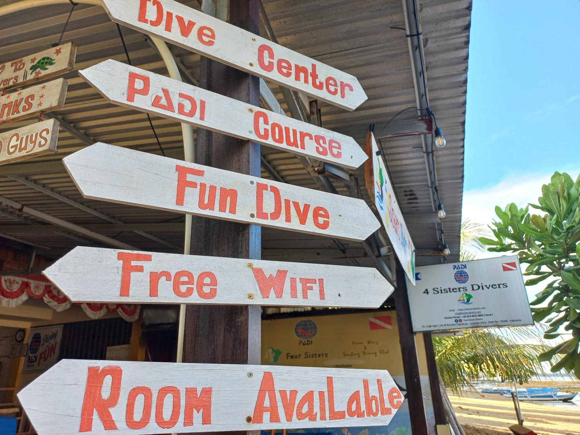 4 Sisters Divers Bunaken Dış mekan fotoğraf